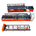 Woven diamond shape mesh fence making machine